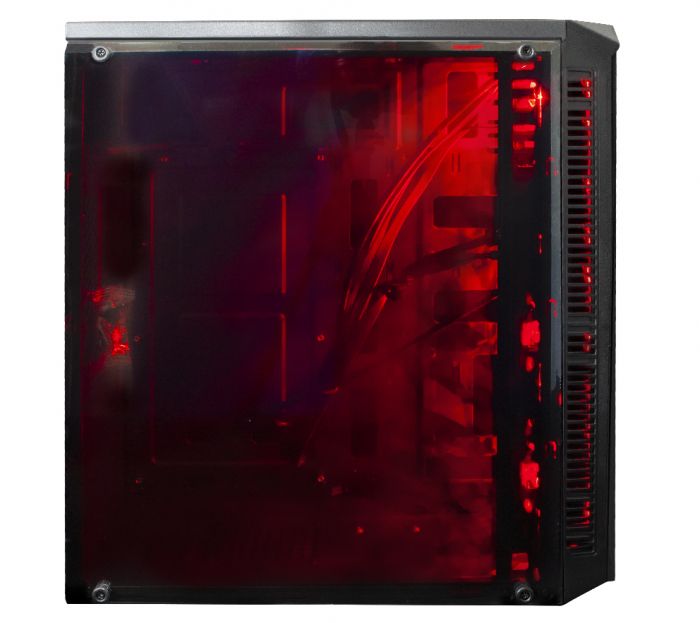 Корпус Frime Fusion Red led USB 3.0 без БЖ (Fusion-U3-315RLF-WP)