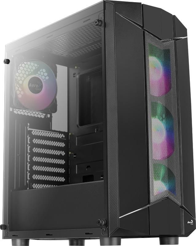 Корпус AeroCool Sentinel (Sentinel-G-BK-v1) Black без БЖ