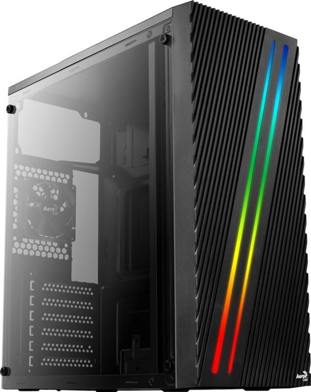 Корпус AeroCool Streak-A-BK-v1 (ACCM-PV19012.11) Black без БЖ