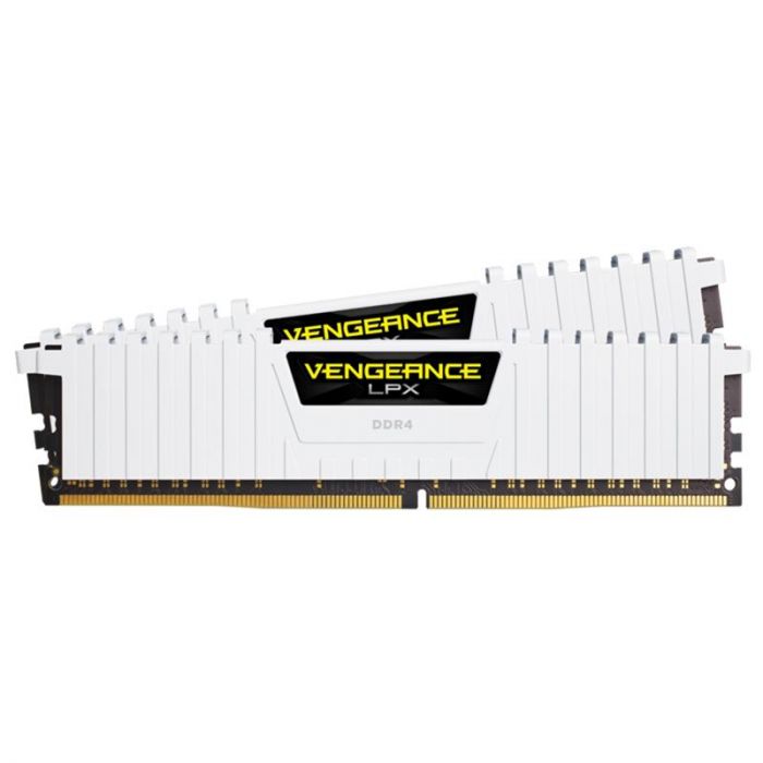 Модуль пам`ятi DDR4 2x8GB/3200 Corsair Vengeance LPX White (CMK16GX4M2B3200C16W)