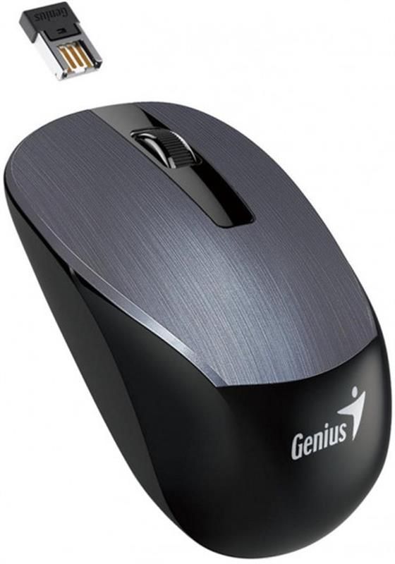 Мишка бездротова Genius NX-7015 (31030015400) Iron Grey USB