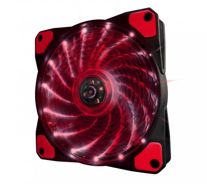 Вентилятор Frime Iris LED Fan 15LED Red (FLF-HB120R15)