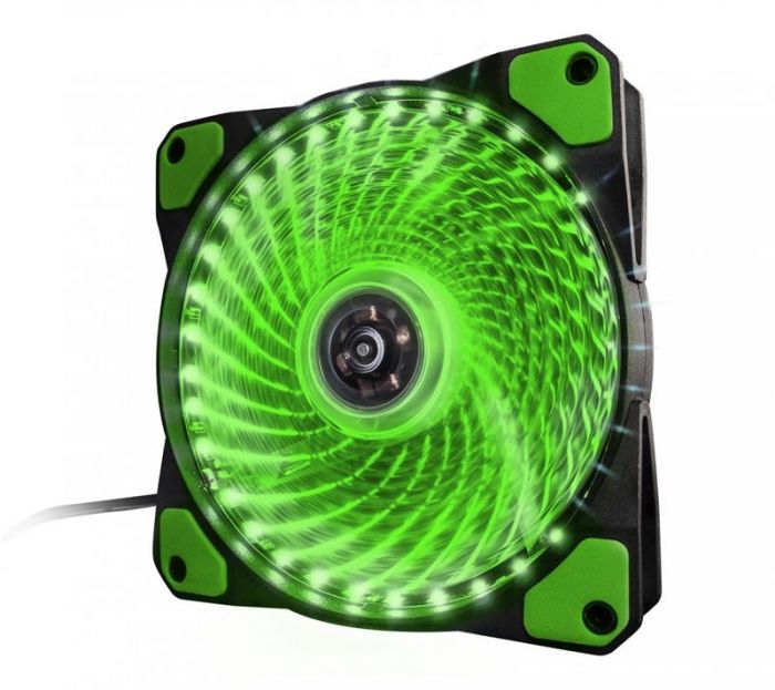 Вентилятор Frime Iris LED Fan 33LED Green (FLF-HB120G33)