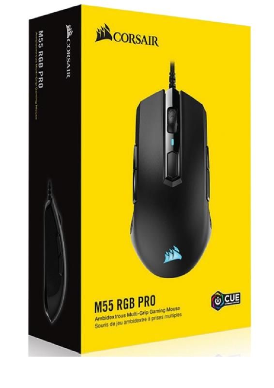 Мишка Corsair M55 RGB Pro Black (CH-9308011-EU) USB