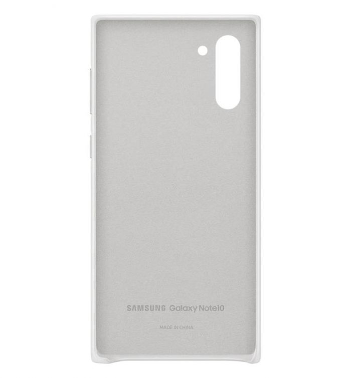 Чохол-накладка Samsung Leather Cover для Samsung Galaxy Note10 SM-N970 White (EF-VN970LWEGRU)