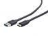 Кабель Cablexpert (CCP-USB3-AMCM-1M) USB 3.0 Type-A - USB Type-C, 1 м, преміум, чорний