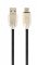 Кабель Cablexpert (CC-USB2R-AMmBM-1M) USB 2.0 A - microUSB, преміум, 1м, чорний