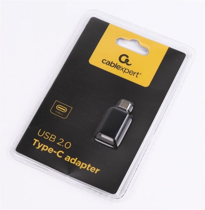 Адаптер Cablexpert (CC-USB2-CMAF-A) USB Type-C (вилка) - USB AF (розетка)