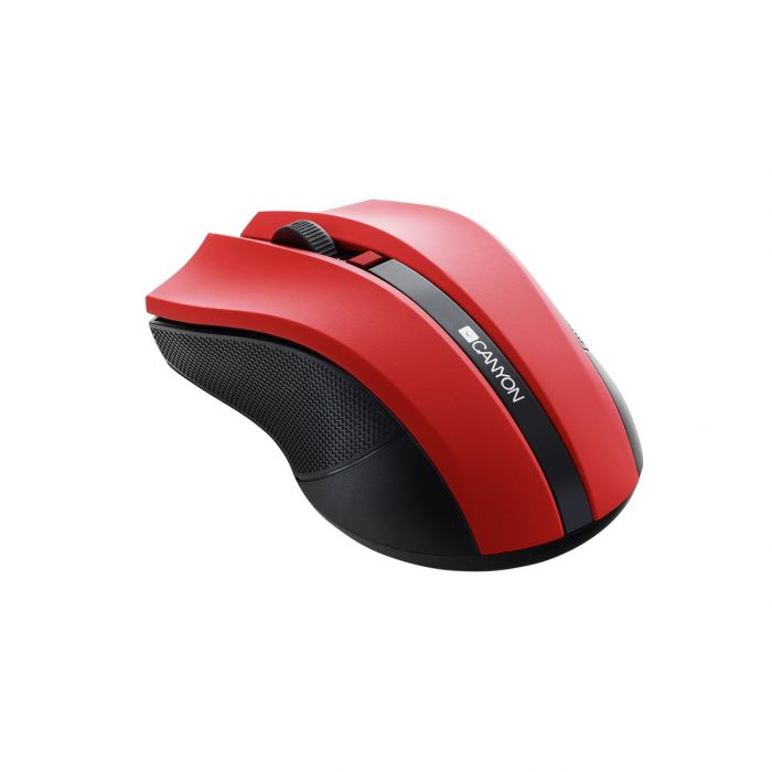 Миша бездротова Canyon CNE-CMSW05R Red USB