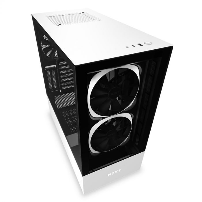 Корпус NZXT H510 Elite Matte White (CA-H510E-W1) без БЖ