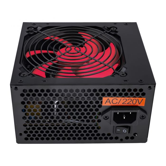 Блок живлення Logicpower ATX-550W, 12см, 4 SATA, 1x6pin, OEM, Black, без кабеля живлення