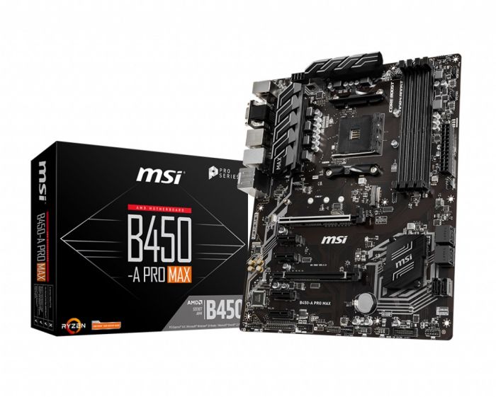 Материнська плата MSI B450-A Pro Max Socket AM4