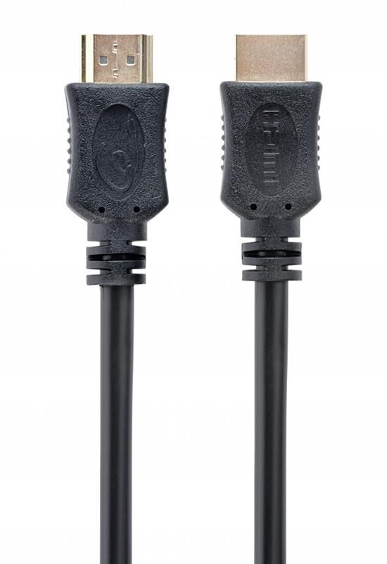Кабель Cablexpert (CC-HDMI4L-0.5M) HDMI-HDMI V.1.4, вилка/вилка, 0.5м Black