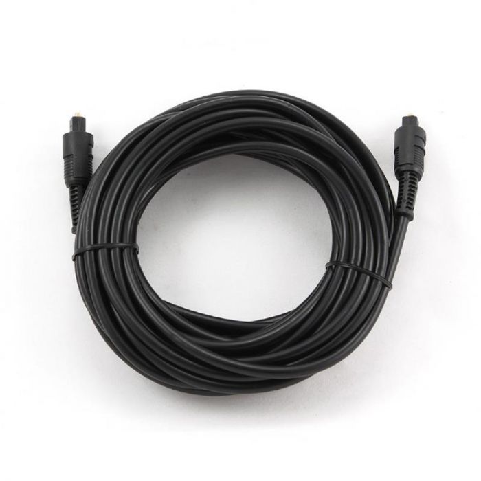 Аудіо-кабель оптичний Cablexpert (CC-OPT-7.5M) Toslink, 7.5м, Black