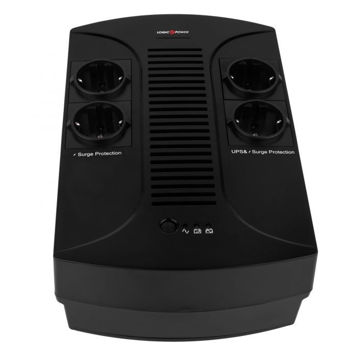 Джерело безперебійного живлення 650VA-PS, Lin.int., AVR, 4 x евро, пластик