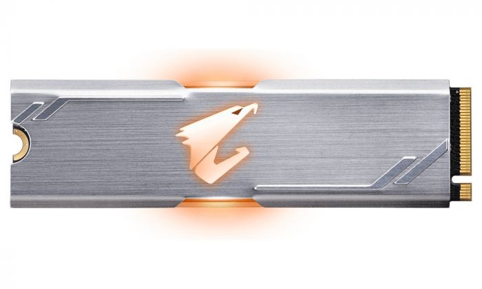 Накопичувач SSD  256GB Gigabyte Aorus RGB M.2 PCIe NVMe 3.0 x4 3D TLC (GP-ASM2NE2256GTTDR)