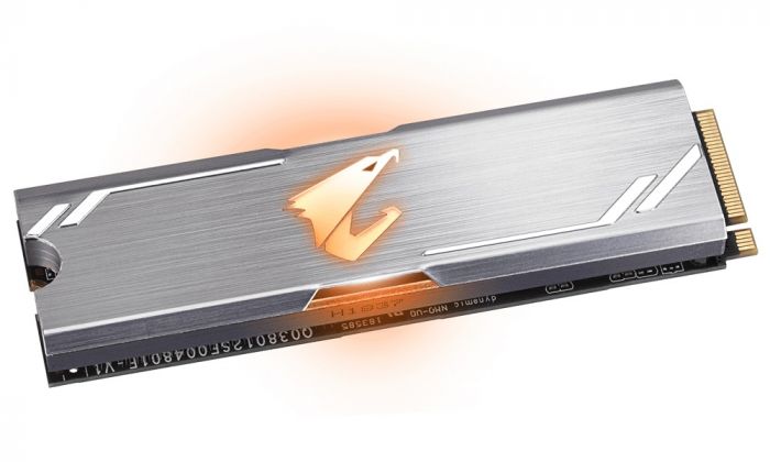 Накопичувач SSD  256GB Gigabyte Aorus RGB M.2 PCIe NVMe 3.0 x4 3D TLC (GP-ASM2NE2256GTTDR)