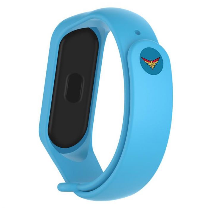 Ремінець Armorstandart Superhero Edition для Xiaomi Mi Band 4/3 Captain Marvel Blue (ARM55072)
