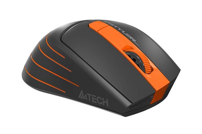 Мишка бездротова A4Tech FG30 Black/Orange USB