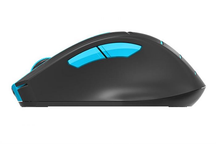 Мишка бездротова A4Tech FG30 Black/Blue USB