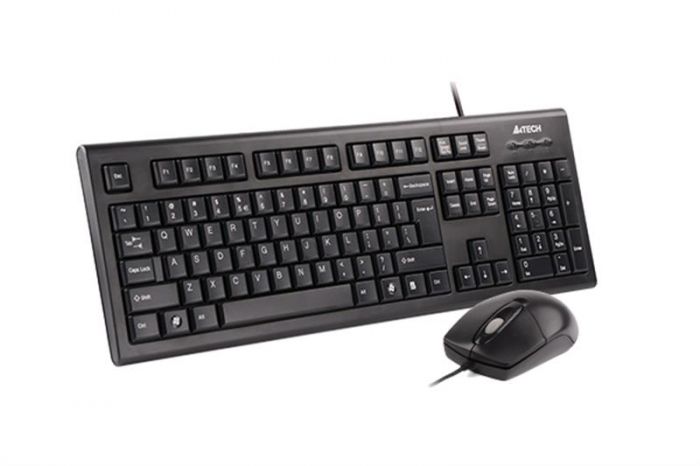 Комплект (клавіатура, мишка) A4Tech KRS-8520D Black USB