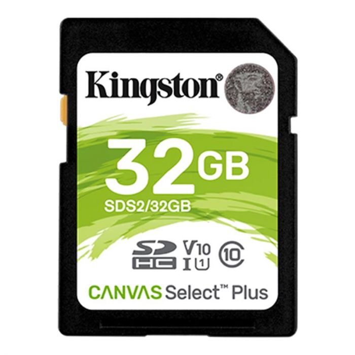 Карта пам`яті SDHC 32GB UHS-I Class 10 Kingston Canvas Select Plus R100MB/s (SDS2/32GB)