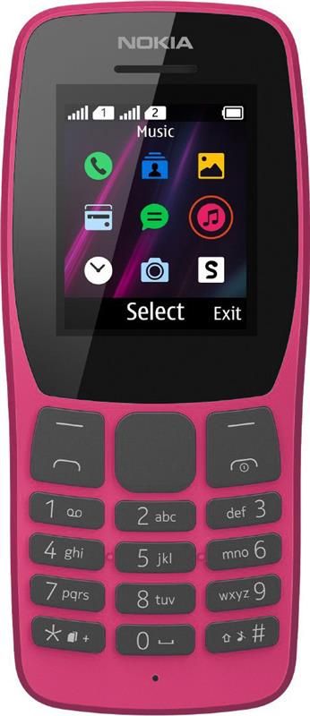 Мобільний телефон Nokia 110 2019 Dual Sim Pink