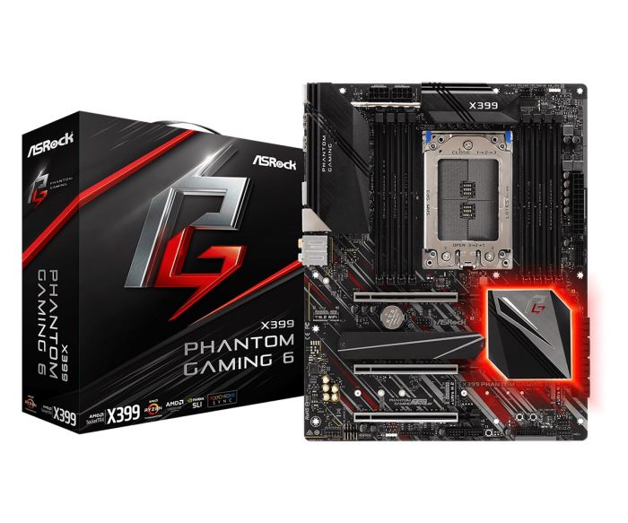 Материнська плата ASRock X399 Phantom Gaming 6 Socket TR4