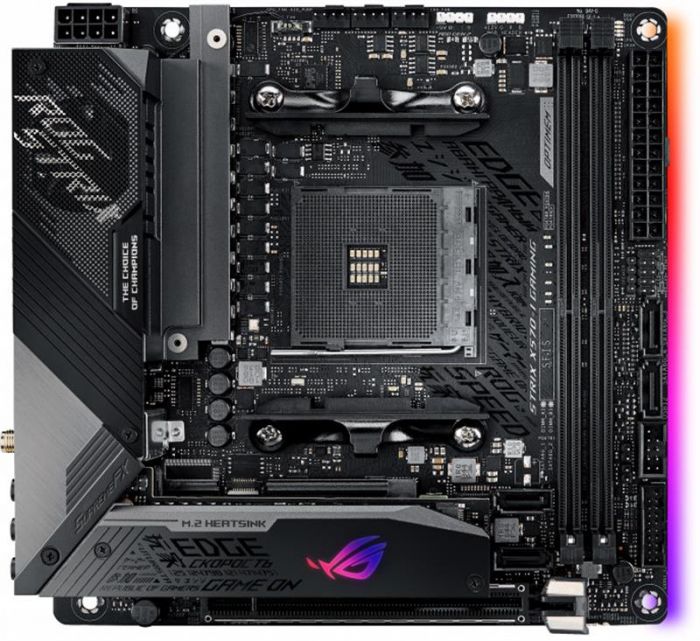 Материнська плата Asus ROG Strix X570-I Gaming Socket AM4