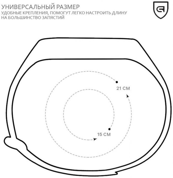 Ремінець Armorstandart для Xiaomi Mi Band 2 Red (ARM47965)