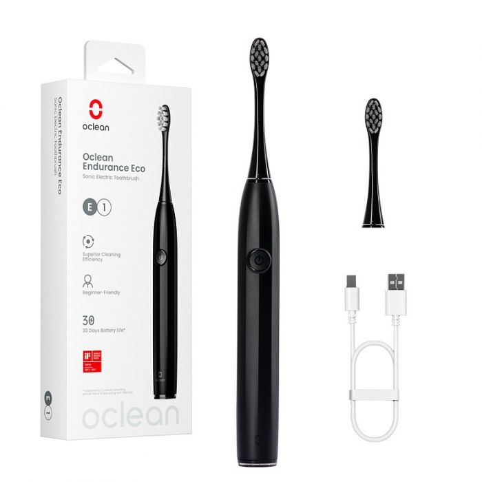 Розумна зубна електрощітка Oclean Endurance Eco Electric Toothbrush Black (6970810553321)