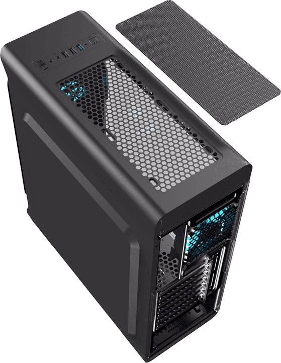 Корпус GameMax StarLight B-Blue Black без БЖ
