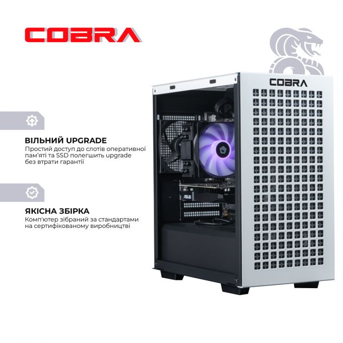 Персональний комп`ютер COBRA Gaming (A36.32.S5.67XT.A4133)