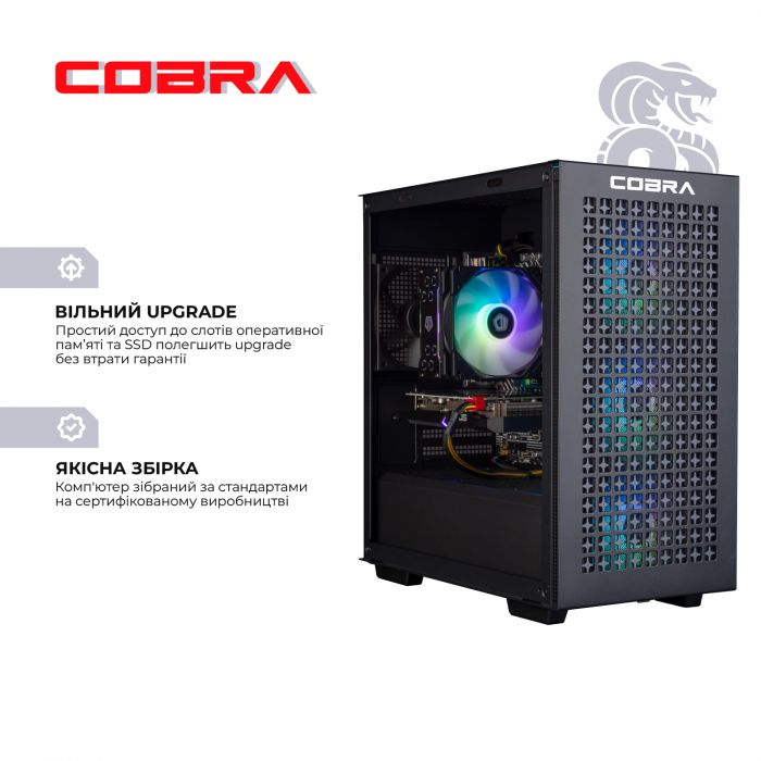 Персональний комп`ютер COBRA Gaming (I14F.16.H2S2.67XT.A3960)