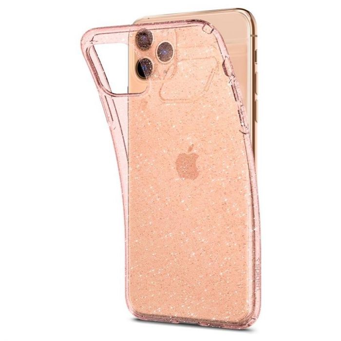 Чохол-накладка Spigen Liquid Crystal Glitter для Apple iPhone 11 Pro Rose Quartz (077CS27230)