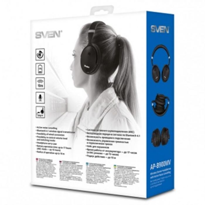 Bluetooth-гарнітура Sven AP-B900MV Black