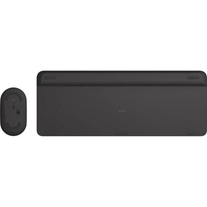 Комплект (клавіатура, мишка) Logitech MK470 Wireless Slim Graphite (920-009206)