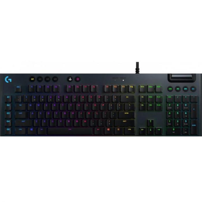 Клавiатура Logitech G815 Gaming Mechanical GL Tactile (920-008991) Black USB