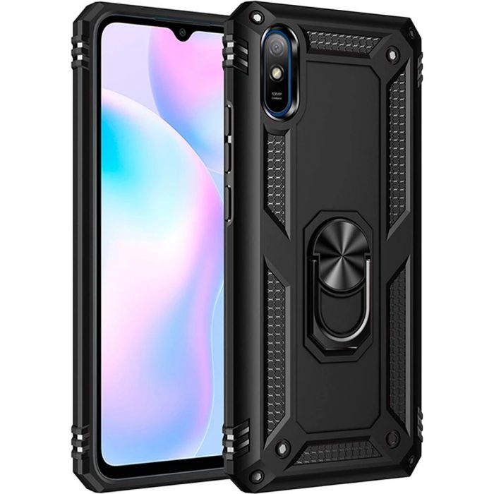 Чохол-накладка BeCover Military для Xiaomi Redmi 9A Black (705574)