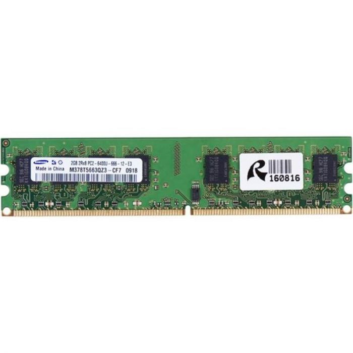 Модуль пам`яті DDR2 2GB/800 Samsung (M378B5663QZ3-CF7/M378T5663QZ3-CF7) Refurbished