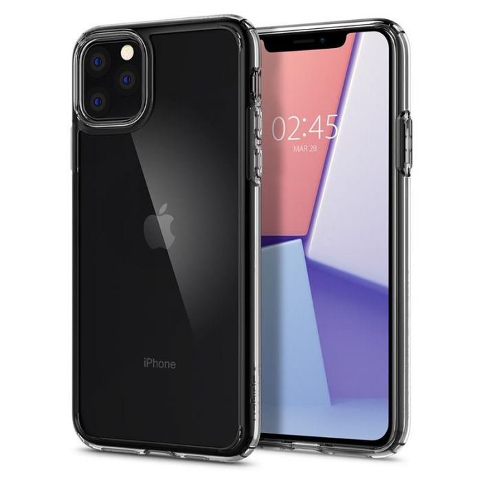 Чохол-накладка Spigen Crystal Hybrid для Apple iPhone 11 Pro Crystal Clear (077CS27114)