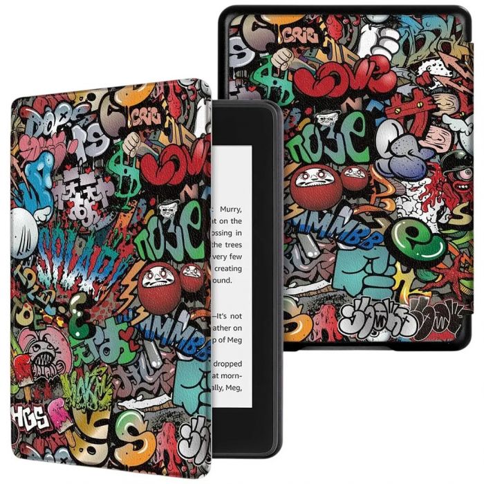 Чохол-книжка BeCover Smart для Amazon Kindle Paperwhite 11th Gen. 2021 Graffiti (707214)