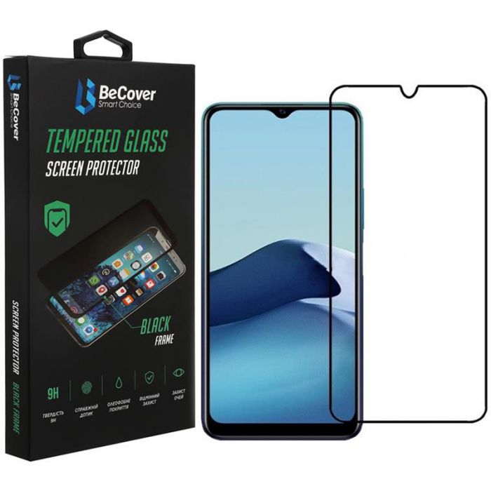 Захисне скло BeCover для Vivo Y11s Black (707312)
