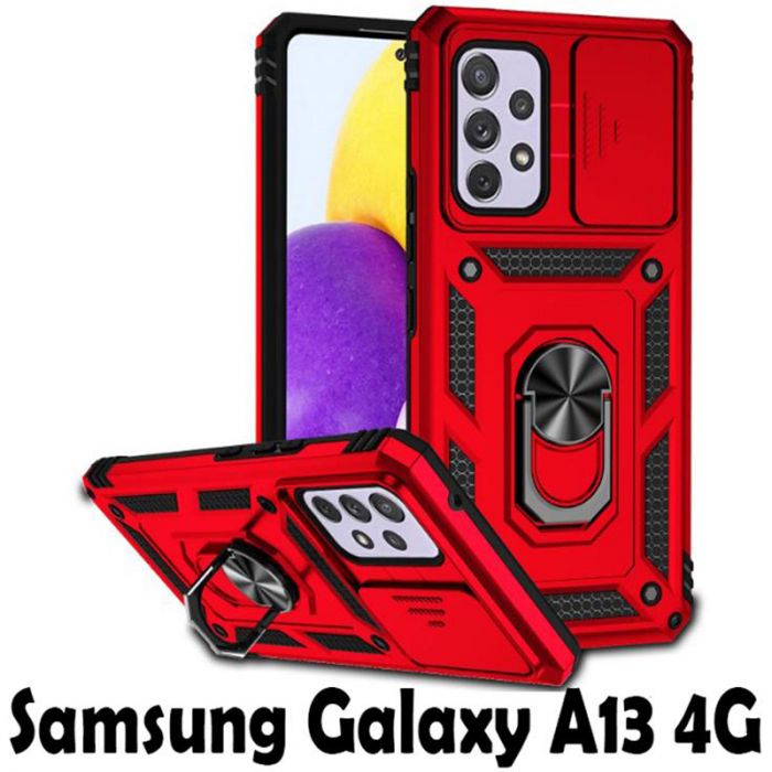 Чохол-накладка BeCover Military для Samsung Galaxy A13 SM-A135 Red (707395)