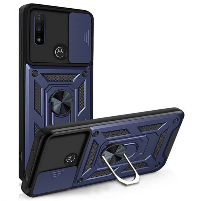 Чохол-накладка BeCover Military для Motorola Moto E20 Blue (707401)