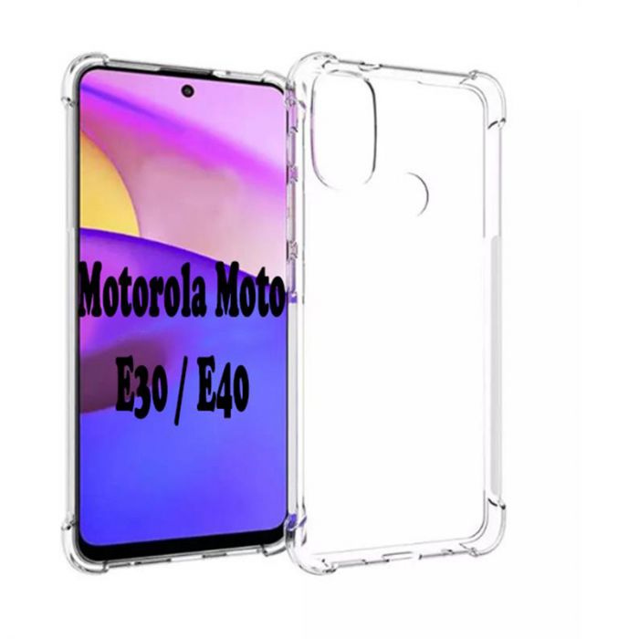 Чохол-накладка BeCover Anti-Shock для Motorola Moto E30/E40 Clear (707882)