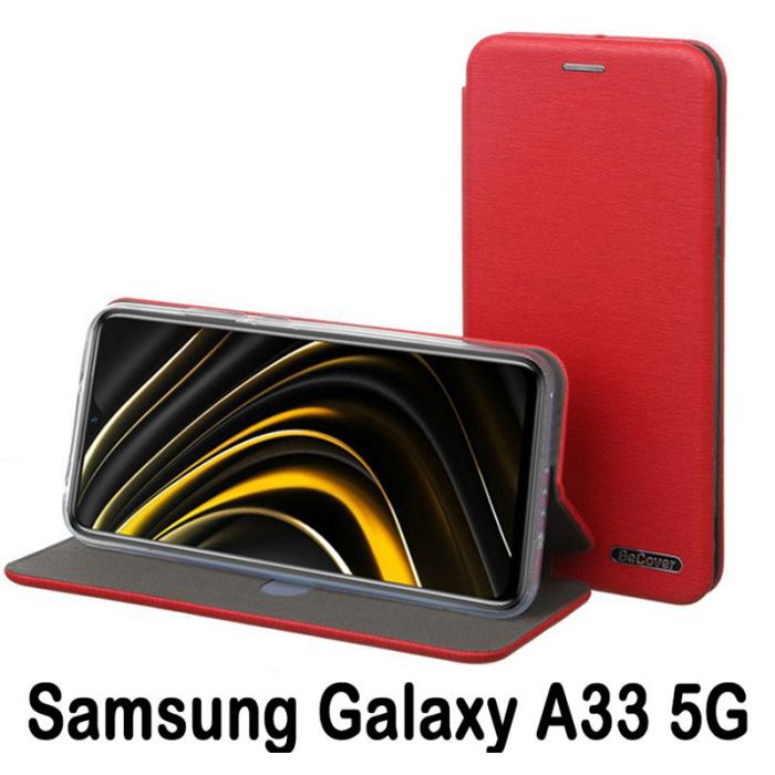 Чохол-книжка BeCover Exclusive для Samsung Galaxy A33 5G SM-A336 Burgundy Red (707933)