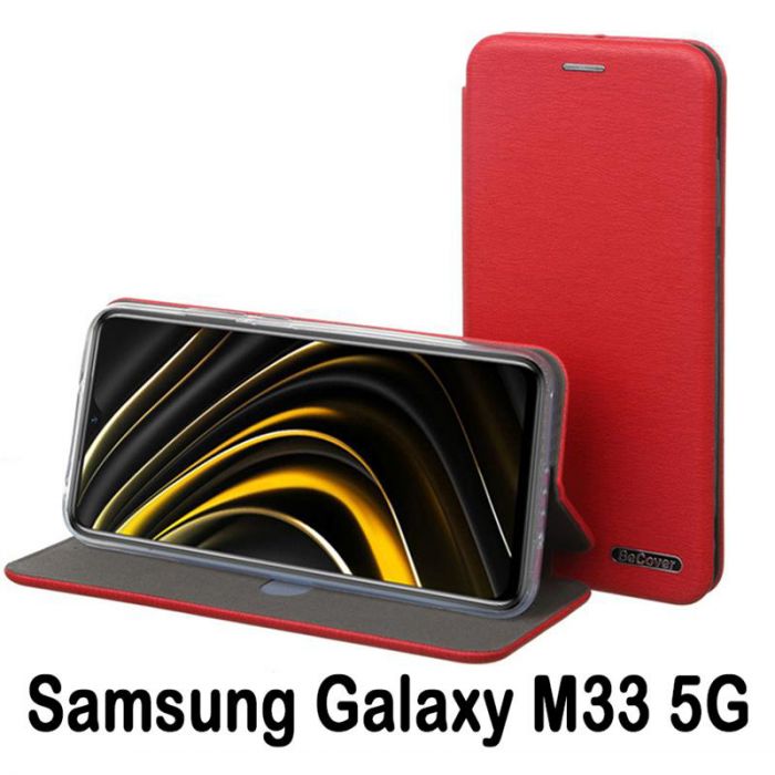 Чохол-книжка BeCover Exclusive для Samsung Galaxy M33 5G SM-M336 Burgundy Red (707943)
