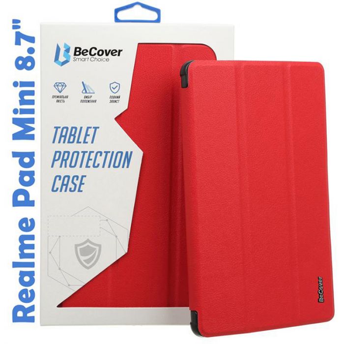 Чохол-книжка BeCover Smart для Realme Pad Mini 8.7" Red (708260)