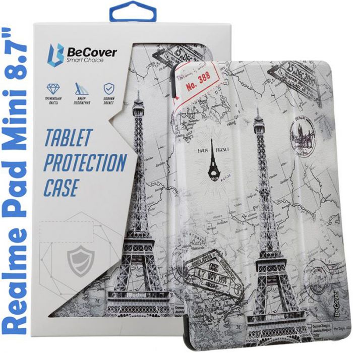 Чохол-книжка BeCover Smart для Realme Pad Mini 8.7" Paris (708263)